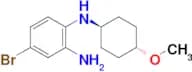 rel-4-Bromo-N1-((1r,4r)-4-methoxycyclohexyl)benzene-1,2-diamine