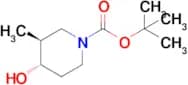 tert-Butyl (3S,4S)-4-hydroxy-3-methylpiperidine-1-carboxylate