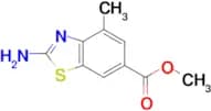 Methyl 2-amino-4-methylbenzo[d]thiazole-6-carboxylate