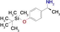 (S)-1-(4-((tert-Butyldimethylsilyl)oxy)phenyl)ethan-1-amine