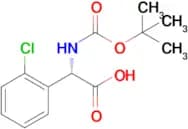 (S)-2-((tert-Butoxycarbonyl)amino)-2-(2-chlorophenyl)acetic acid