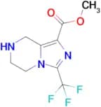 Methyl 3-(trifluoromethyl)-5,6,7,8-tetrahydroimidazo[1,5-a]pyrazine-1-carboxylate