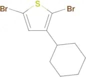 2,5-Dibromo-3-cyclohexylthiophene