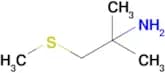 2-Methyl-1-(methylthio)propan-2-amine