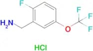 (2-Fluoro-5-(trifluoromethoxy)phenyl)methanamine hydrochloride