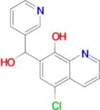 5-Chloro-7-(hydroxy(pyridin-3-yl)methyl)quinolin-8-ol
