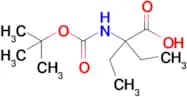 2-((tert-Butoxycarbonyl)amino)-2-ethylbutanoic acid