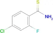 4-Chloro-2-fluorobenzothioamide