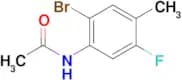 N-(2-Bromo-5-fluoro-4-methylphenyl)acetamide
