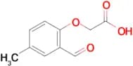 (2-Formyl-4-methylphenoxy)acetic acid