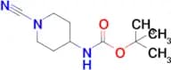 tert-Butyl (1-cyanopiperidin-4-yl)carbamate