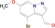 4-Bromo-6-methoxypyrazolo[1,5-a]pyridine-3-carbaldehyde