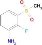 2-Fluoro-3-(methylsulfonyl)aniline