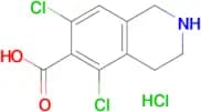 5,7-Dichloro-1,2,3,4-tetrahydroisoquinoline-6-carboxylic acid hydrochloride