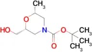 tert-Butyl (2R,6R)-2-(hydroxymethyl)-6-methylmorpholine-4-carboxylate