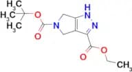 5-tert-Butyl 3-ethyl 4,6-dihydropyrrolo[3,4-c]pyrazole-3,5(1H)-dicarboxylate