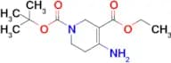 1-(tert-Butyl) 3-ethyl 4-amino-5,6-dihydropyridine-1,3(2H)-dicarboxylate