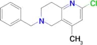 6-Benzyl-2-chloro-4-methyl-5,6,7,8-tetrahydro-1,6-naphthyridine