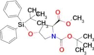 1-(tert-Butyl) 2-methyl (2S,4R)-4-((tert-butyldiphenylsilyl)oxy)pyrrolidine-1,2-dicarboxylate