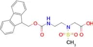 2-(N-(2-((((9H-Fluoren-9-yl)methoxy)carbonyl)amino)ethyl)methylsulfonamido)acetic acid