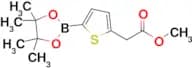 Methyl 2-(5-(4,4,5,5-tetramethyl-1,3,2-dioxaborolan-2-yl)thiophen-2-yl)acetate