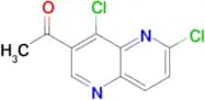 1-(4,6-Dichloro-1,5-naphthyridin-3-yl)ethan-1-one