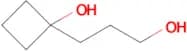 1-(3-Hydroxypropyl)cyclobutan-1-ol