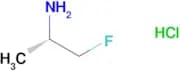 (S)-1-Fluoropropan-2-amine hydrochloride