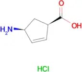 (1R,4S)-4-Aminocyclopentane-2-encarboxylic acid hydrochloride