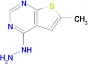 4-Hydrazinyl-6-methylthieno[2,3-d]pyrimidine