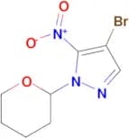 4-Bromo-5-nitro-1-(tetrahydro-2H-pyran-2-yl)-1H-pyrazole