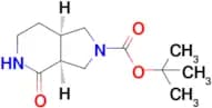 Tert-butyl (3aS,7aR)-4-oxo-3,3a,5,6,7,7a-hexahydro-1H-pyrrolo[3,4-c]pyridine-2-carboxylate