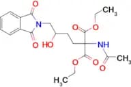 diethyl 2-acetamido-2-(4-(1,3-dioxoisoindolin-2-yl)-3-hydroxybutyl)malonate