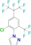 1-(2-chloro-4-(perfluoropropan-2-yl)-6-(trifluoromethyl)phenyl)-1H-pyrazole