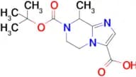 7-(tert-Butoxycarbonyl)-8-methyl-5,6,7,8-tetrahydroimidazo[1,2-a]pyrazine-3-carboxylic acid