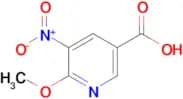 6-Methoxy-5-nitro-3-pyridinecarboxylic acid