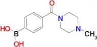4-(4-Methylpiperazine-1-carbonyl)phenylboronic acid