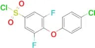 4-(4-Chlorophenoxy)-3,5-difluorobenzenesulfonyl chloride