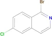 1-Bromo-6-chloroisoquinoline