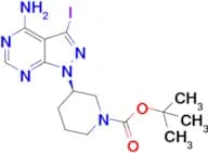 tert-Butyl (3R)-3-{4-amino-3-iodo-1H-pyrazolo[3,4-d]pyrimidin-1-yl}piperidine-1-carboxylate