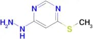 4-Hydrazinyl-6-(methylthio)pyrimidine