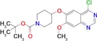 Tert-Butyl 4-[(4-chloro-7-methoxyquinazolin-6-yl)oxy]piperidine-1-carboxylate