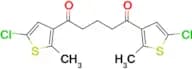 1,5-Bis(5-chloro-2-methylthiophen-3-yl)pentane-1,5-dione