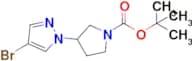 tert-Butyl 3-(4-bromo-1H-pyrazol-1-yl)pyrrolidine-1-carboxylate
