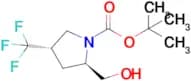 tert-Butyl (2R,4S)-2-(hydroxymethyl)-4-(trifluoromethyl)pyrrolidine-1-carboxylate