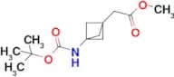 Methyl 2-(3-((tert-butoxycarbonyl)amino)bicyclo[1.1.1]pentan-1-yl)acetate