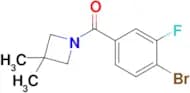 (4-Bromo-3-fluorophenyl)(3,3-dimethylazetidin-1-yl)methanone