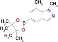 1,7-Dimethyl-5-(4,4,5,5-tetramethyl-1,3,2-dioxaborolan-2-yl)-1H-indazole