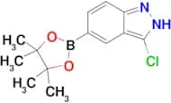 3-chloro-5-(4,4,5,5-tetramethyl-1,3,2-dioxaborolan-2-yl)-2H-indazole