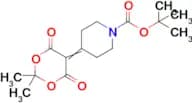 tert-Butyl 4-(2,2-dimethyl-4,6-dioxo-1,3-dioxan-5-ylidene)piperidine-1-carboxylate